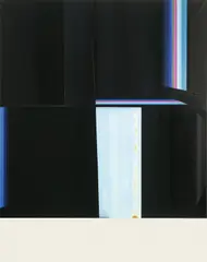 Olaf Holzapfel, Notice 1 05, 2006, Öl auf Leinwand