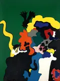 Otmar Alt, Traum der Wiese, 1965, Öl auf Leinwand