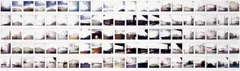 Ohne Titel by Tom Burr, 105 Polaroids, montiert auf Karton, sold Nov 2010