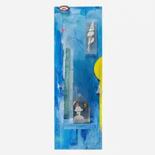 Wall-hanging sculpture by Therman Statom, sold Sep 2018
