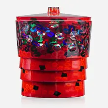 Yoichi Ohira, Murrine Rosse - Caleidoscopio No. 1 vase, Italy
