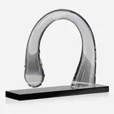 Early untitled Loop sculpture by Harvey Littleton, sold Sep 2018