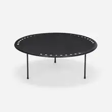 Mathieu Matégot, Copacabana table, 1955, enameled steel