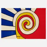 Alexander Calder, Les Trois Spirales tapestry, 1975, hand-loomed wool