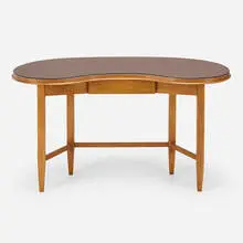 Gio Ponti, Vanity table, c. 1935, walnut, tinted mirrored glass