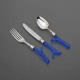 Elizabeth Garouste and Mattia Bonetti, Trapani Bleu flatware service