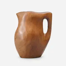 Alexandre Noll, Pitcher, c. 1950, carved mahogany