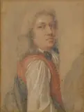 A portrait of a gentleman, half-length by English School, pastel on paper, offered Jun 2016