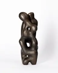 Vegetative Kopulation by Hans Steinbrenner, 1957, Bronze mit dunkelbrauner Patina. Höhe: 33,5 cm (13 ¼ in.), sold Aug 2026