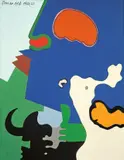 Otmar Alt, Der kleine Zauberriese, 1966, Öl auf Leinwand