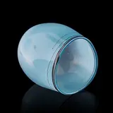 Small early pale blue Basket by Dale Chihuly, sold Sep 2018