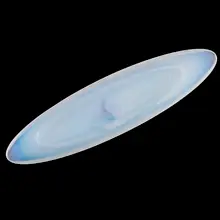 George Bucquet, White Opal Oval Bowl