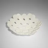 Enzo Mari, Samos centerpiece, model O, 1973, glazed porcelain