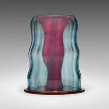 Marco Zanini, Marin vase, 1989 / 1992, internally decorated glass