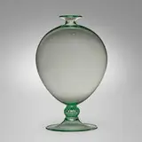 Veronese vase, model 1633 by Vittorio Zecchin, transparent glass, sold Feb 2024