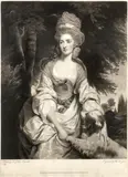 Joshua Reynolds, Mrs Hardinge (Chaloner Smith 18), Mezzotint, 1780, by Thomas Watson, the second state