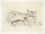 Léonard-Tsuguharu Foujita, Chatte et chaton