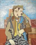 Herbert Behrens-Hangeler, Chaplin“. (Vor) 1931, Öl auf Leinwand