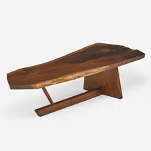 Minguren II coffee table by George Nakashima, Nakashima Studio, sold Sep 2018