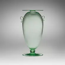 Pauly & C., Soffiato vase, c. 2000, soffiato glass