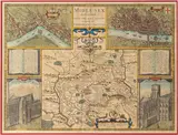 SPEED (JOHN) Midle-Sex Described with the Most Famous Cities of London and Westminster, George Humble, [1610, or later] by Middlesex, sold Feb 2016