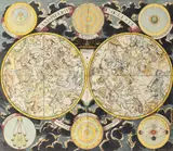 SCHENK (PIETER) Planisphaerium Coeleste, Amsterdam, [c.1705] by Celestial Chart, sold Feb 2016