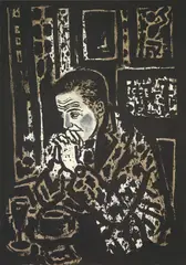 Michael Würthle by Helmut Middendorf, 1991, Öl auf Leinwand, sold Nov 2009