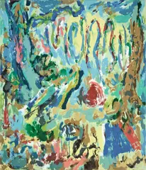 Morbu by Uwe Kowski, 2002, Öl auf Leinwand, sold Nov 2009
