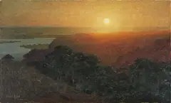 Märkische Seenlandschaft by Hans Licht, 1905, Öl auf Leinwand, sold Jun 2009