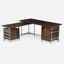 Desk by Jules Wabbes, Belgium, sold Sep 2018