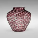 Giulio Radi, Vetro Incolore vase, model 4019, c. 1929, internally decorated glass