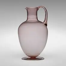 Vittorio Zecchin, Soffiato pitcher, model 201 V / 251 MVM, 1921-23, soffiato glass
