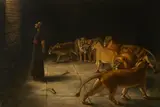 Daniel's answer to the King by Ra Briton Riviere, oil on canvas, offered Sep 2015