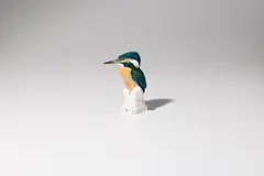 Theodor Kärner, Kingfisher, Nyphenburg, early 20th century