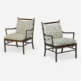 Ole Wanscher, Pair of Colonial lounge chairs, Denmark