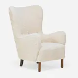 Slagelse Mobelvaerk, High-back lounge chair, Denmark