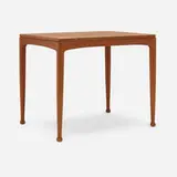 Occasional table by Sven Engström and Gunnar Myrstrand, c. 1955, teak, sold Jan 2024