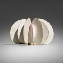 Warren Hullow, Untitled (Sea Form), 1986, glazed stoneware