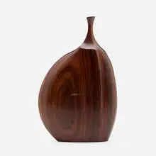 Doug Ayers, Vase, c. 1970, rosewood