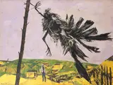 Rook in the wind by Bryan Kneale Ra, sold Oct 2015