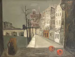 Raymond Guerrier, Parisian street scene