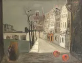 Raymond Guerrier, Parisian street scene