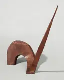 Franz Bernhard, Maquette R, 2003, Ferro-Guß. Höhe: 44,6 cm (17 ½ in.)