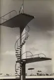 Ohne Titel (Sprungturm, Barrandov) by Josef Sudek, Um 1940, Vintage. Silbergelatineabzug, sold Nov 2014