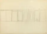 Mario Merz, Ohne Titel, 1969, Bleistift auf Transparentpapier