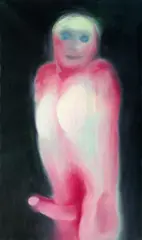 Undarstellbar by Miriam Cahn, 1997, Öl auf Leinwand, sold May 2014