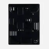 Wall All by Ingo Maurer and Dorothee Maurer-Becker, 1969, molded plastic, chrome-plated brass, sold Jan 2024