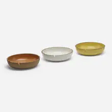 Edith Heath, Ashtrays, set of three, c. 1970, glazed stoneware