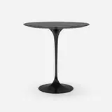 Tulip occasional table, model 163M by Eero Saarinen, marble, enameled steel, sold Jan 2024