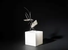 Monument by Bryan Kneale Ra, 1962, iron and slate, sold Oct 2015